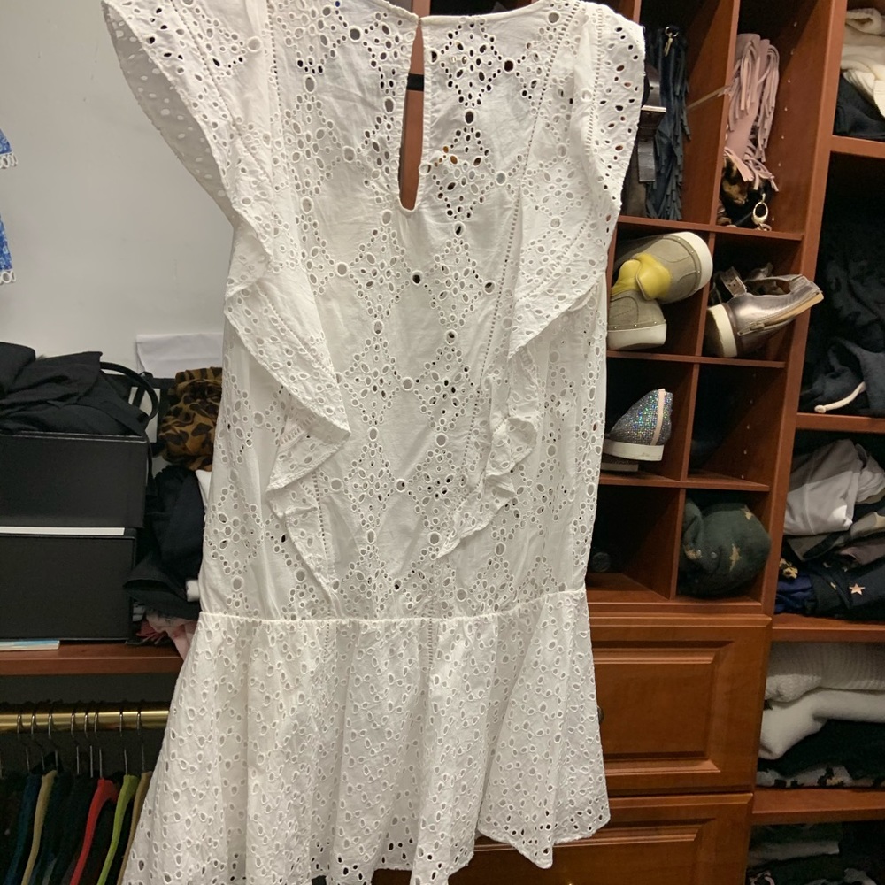 Parker white cover up size cap/s